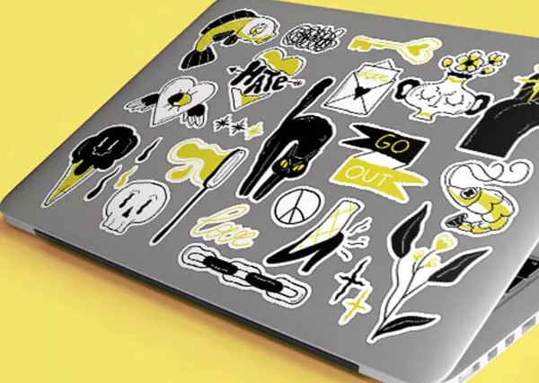 Мир наклеек